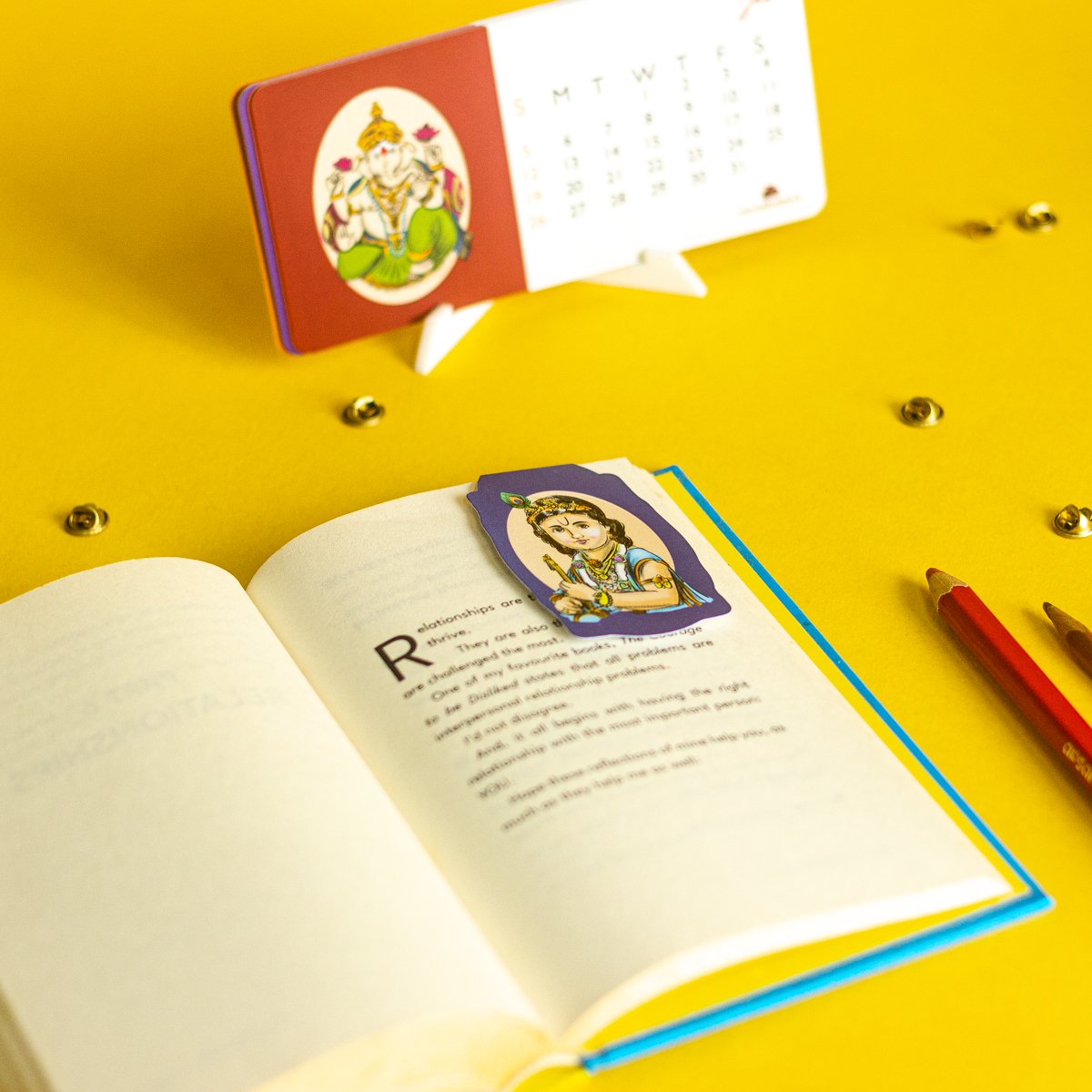 Magnetic bookmark