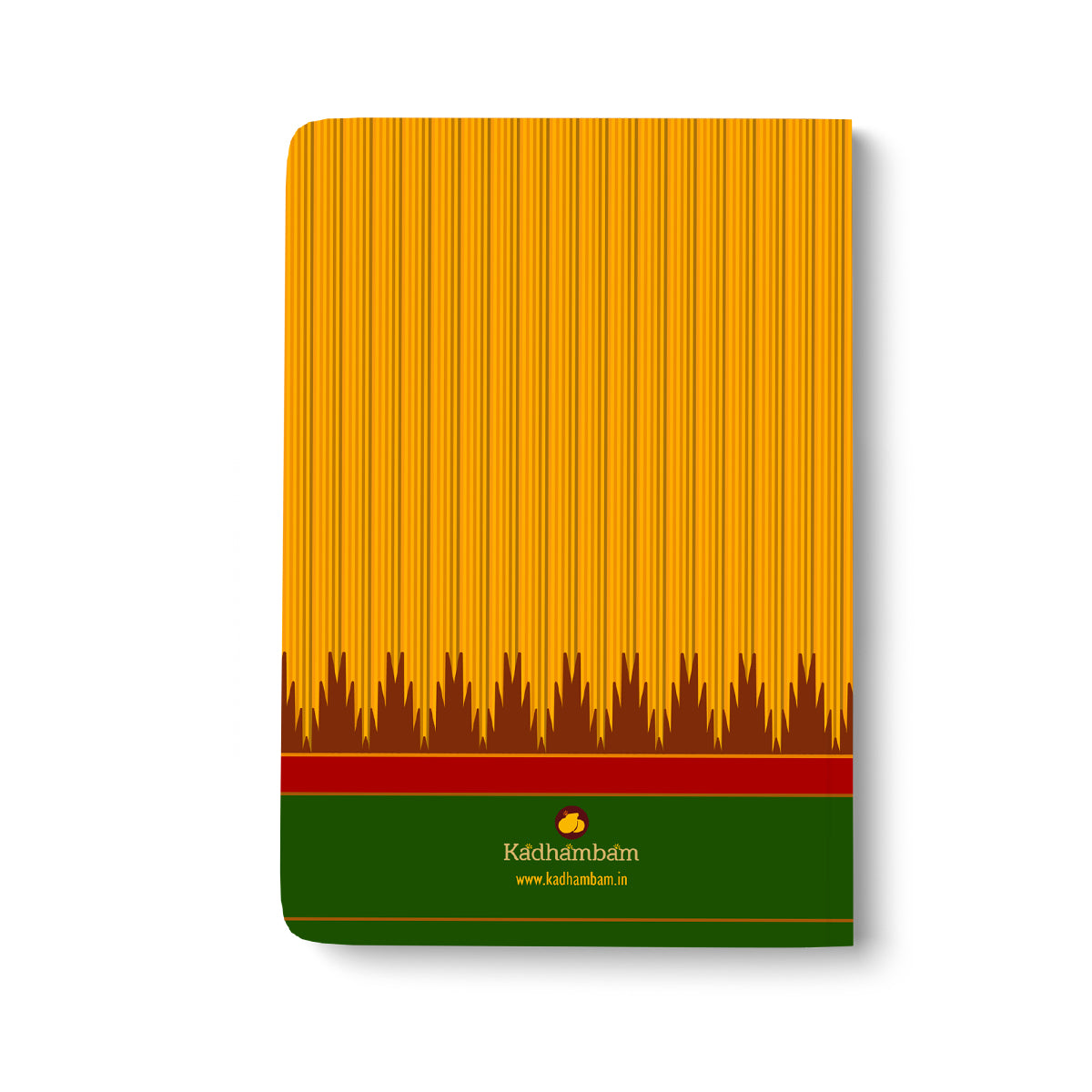 PRE BOOKING - Kanchipuram Weaves - Pattu Collection(Yellow Green) A5 - Journal