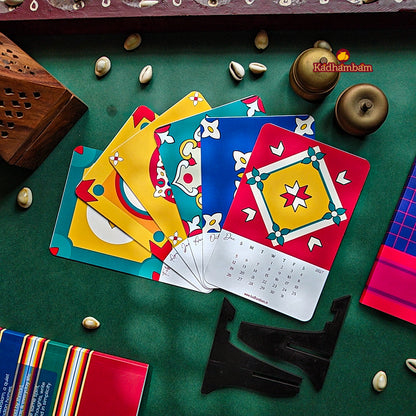 PRE BOOKING -  Chettinad Heritage  - 2027 Tabletop Calendar