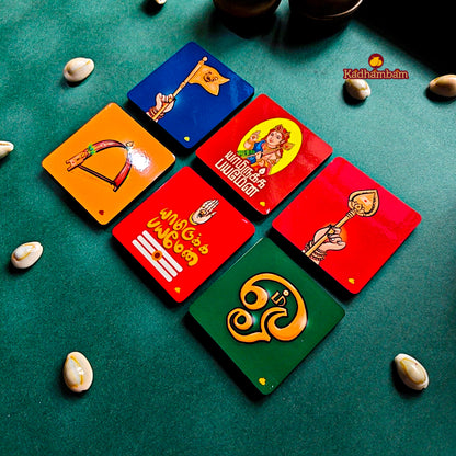 PRE BOOKING - Kandhan Karunai - Mini Fridge Magnets Pack of 6 pieces (Copy) (Copy)