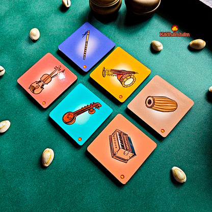 PRE BOOKING - Musical Instruments - Mini Fridge Magnets Pack of 6 pieces