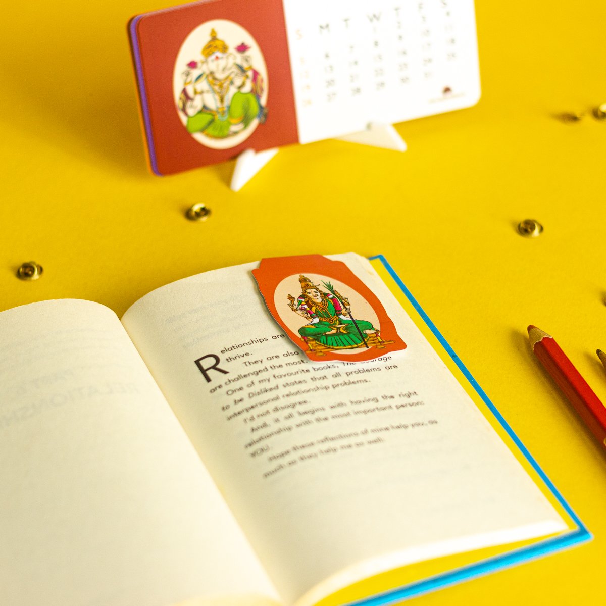 Magnetic bookmark