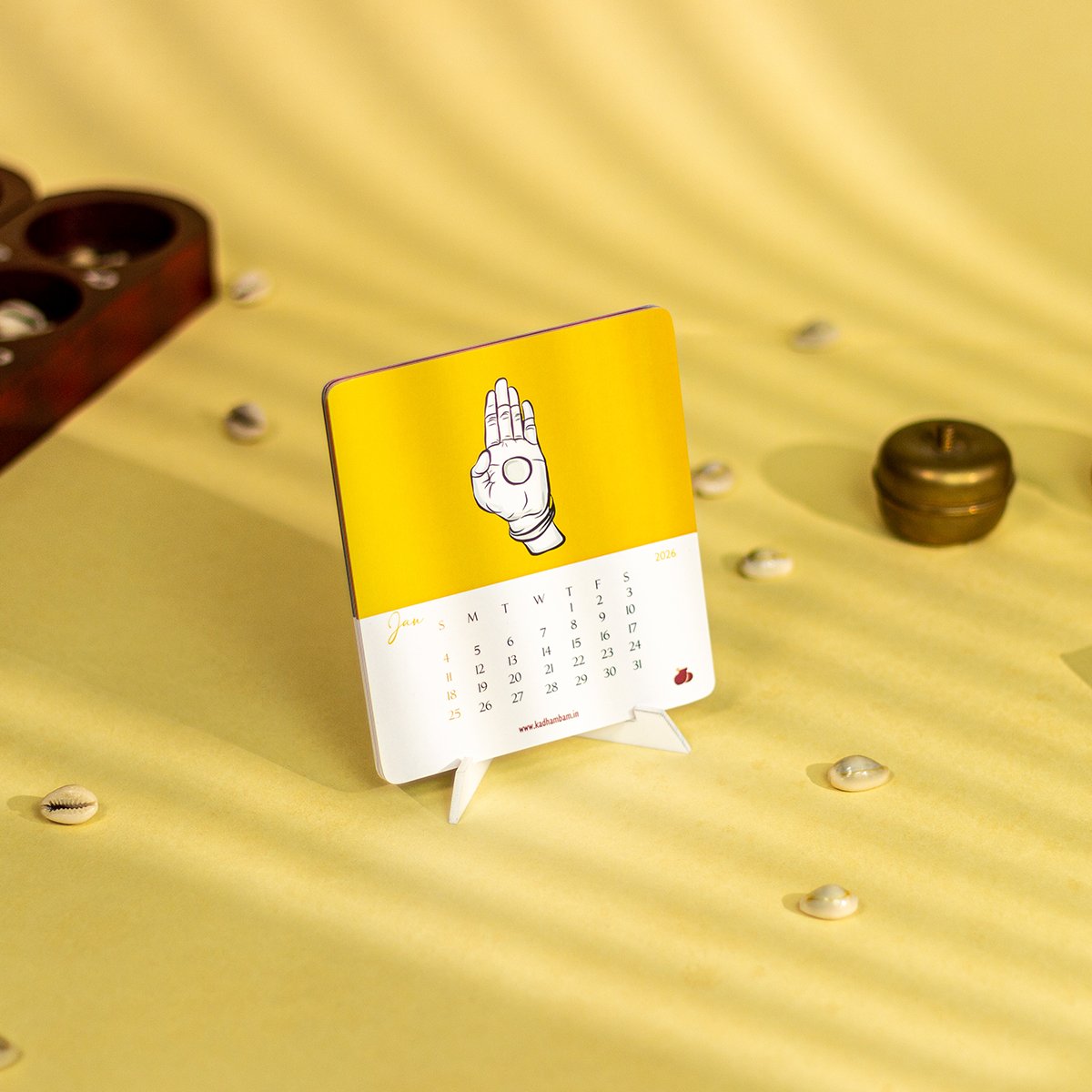 Hastas - 2026 Tabletop Calendar