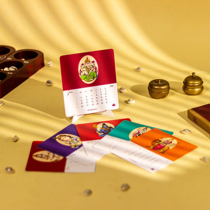 Iraivan Iraivi - 2026 Tabletop Calendar