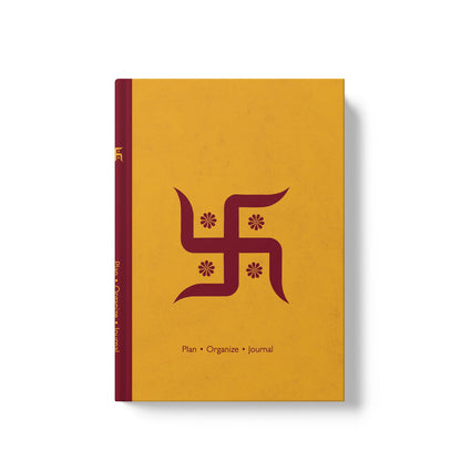 Swastik - Undated Planner (Free Self-Themed Magnetic Bookmark Inside!)