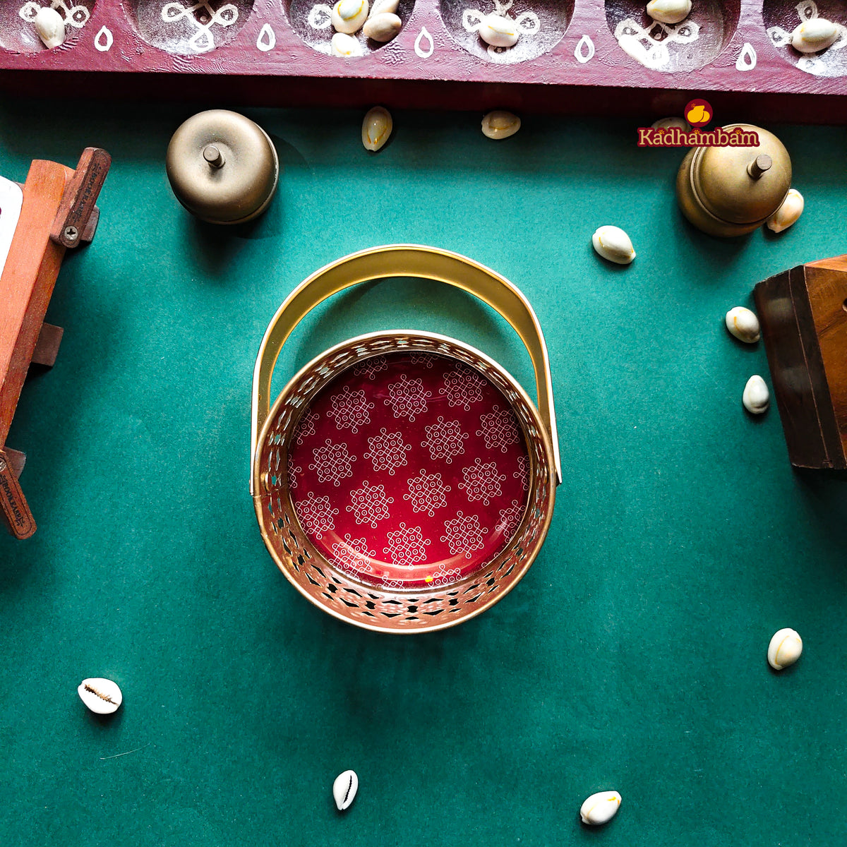 PRE BOOKING - Kolam - Metal Tray