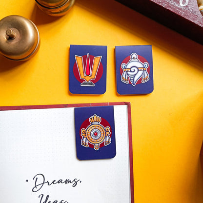 Vaishnavam - Magnetic Bookmarks set Pack of 3