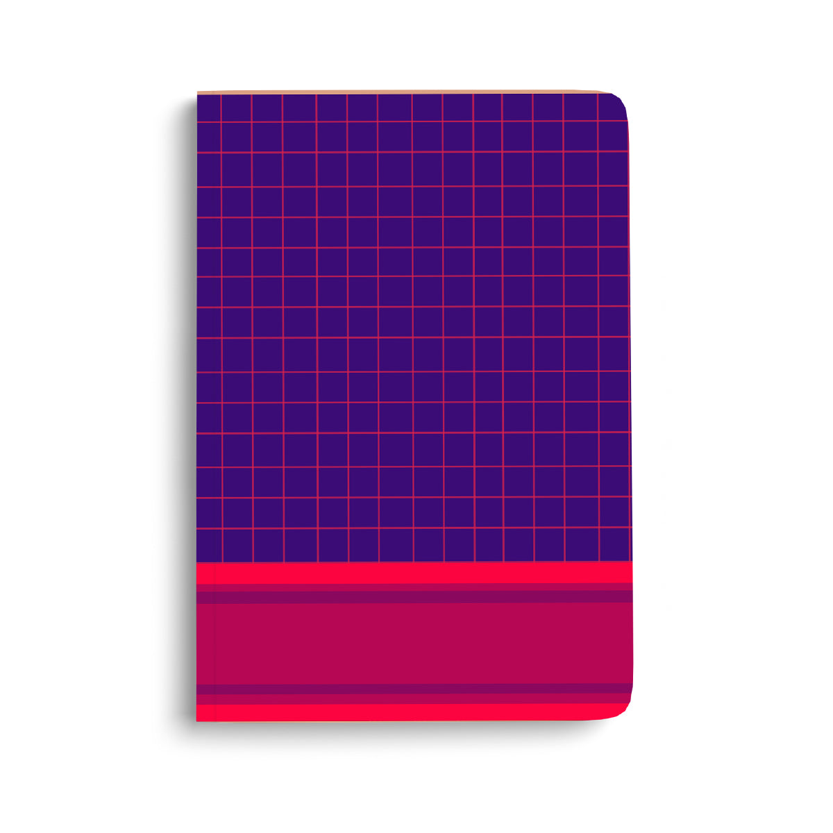 PRE BOOKING - Kanchipuram Weaves - Pattu Collection(Violet) A5 - Journal
