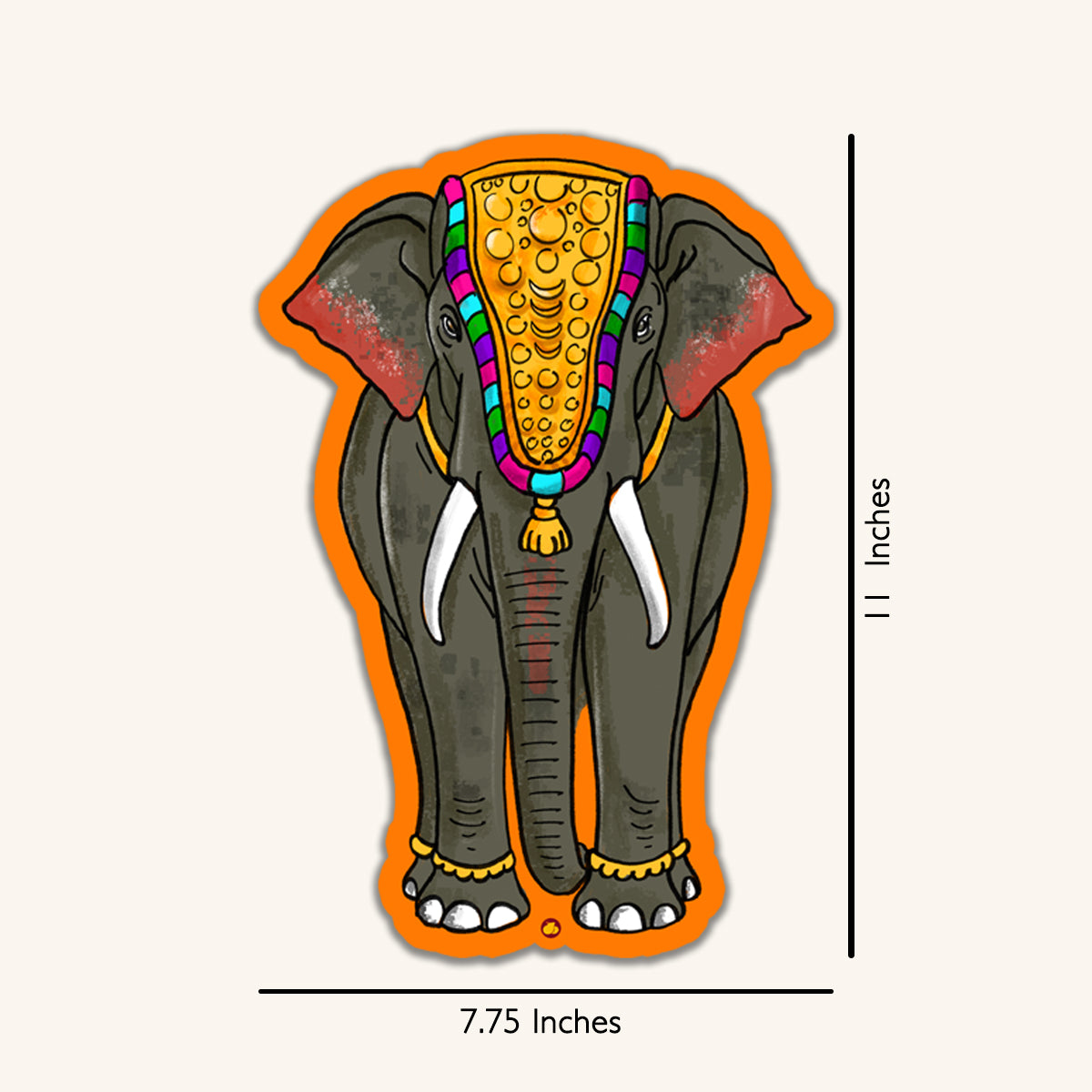 Yaanai  Wall Plaque