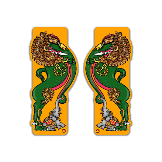 Yaazhi Wall Plaque Set