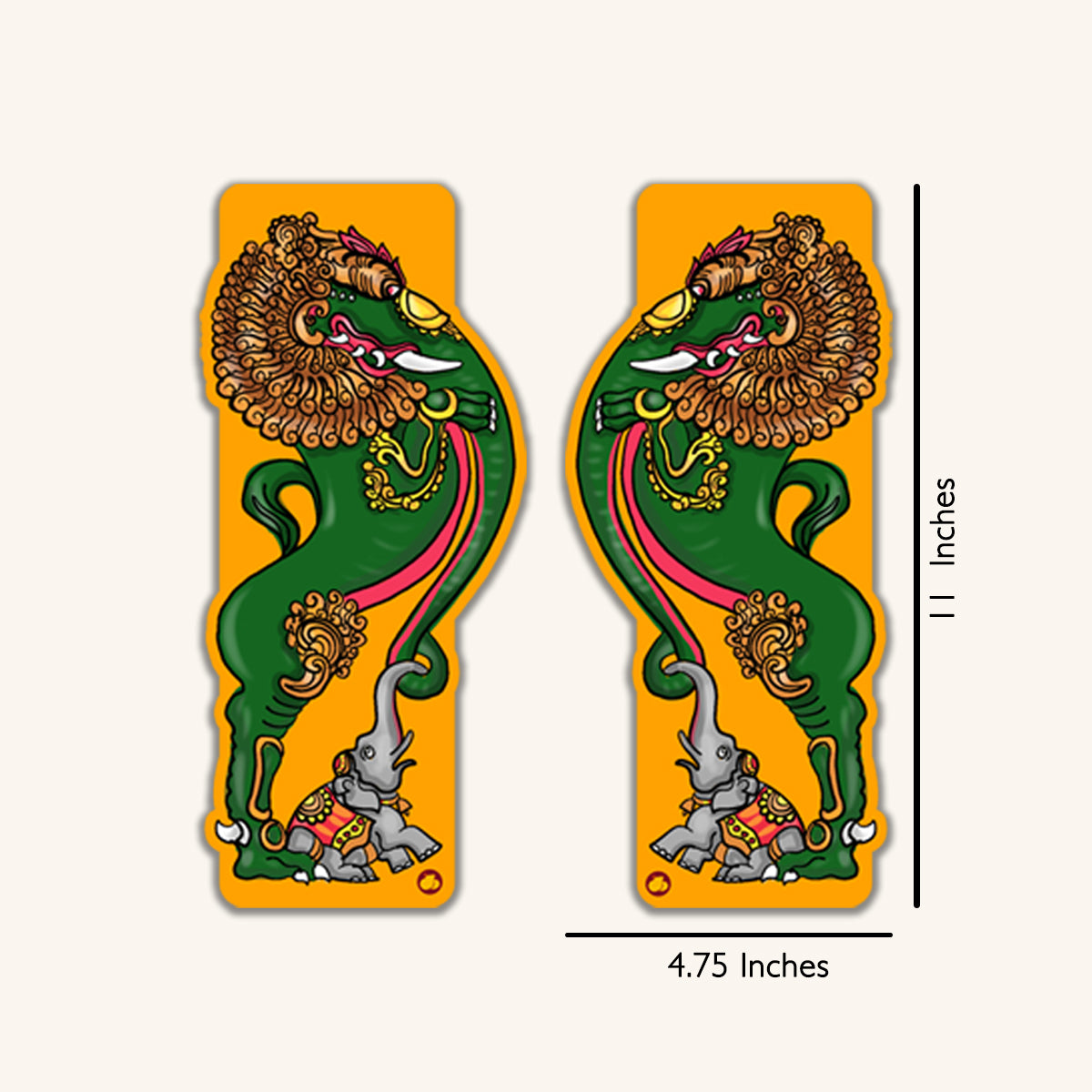 Yaazhi Wall Plaque Set