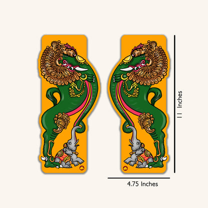 Yaazhi Wall Plaque Set