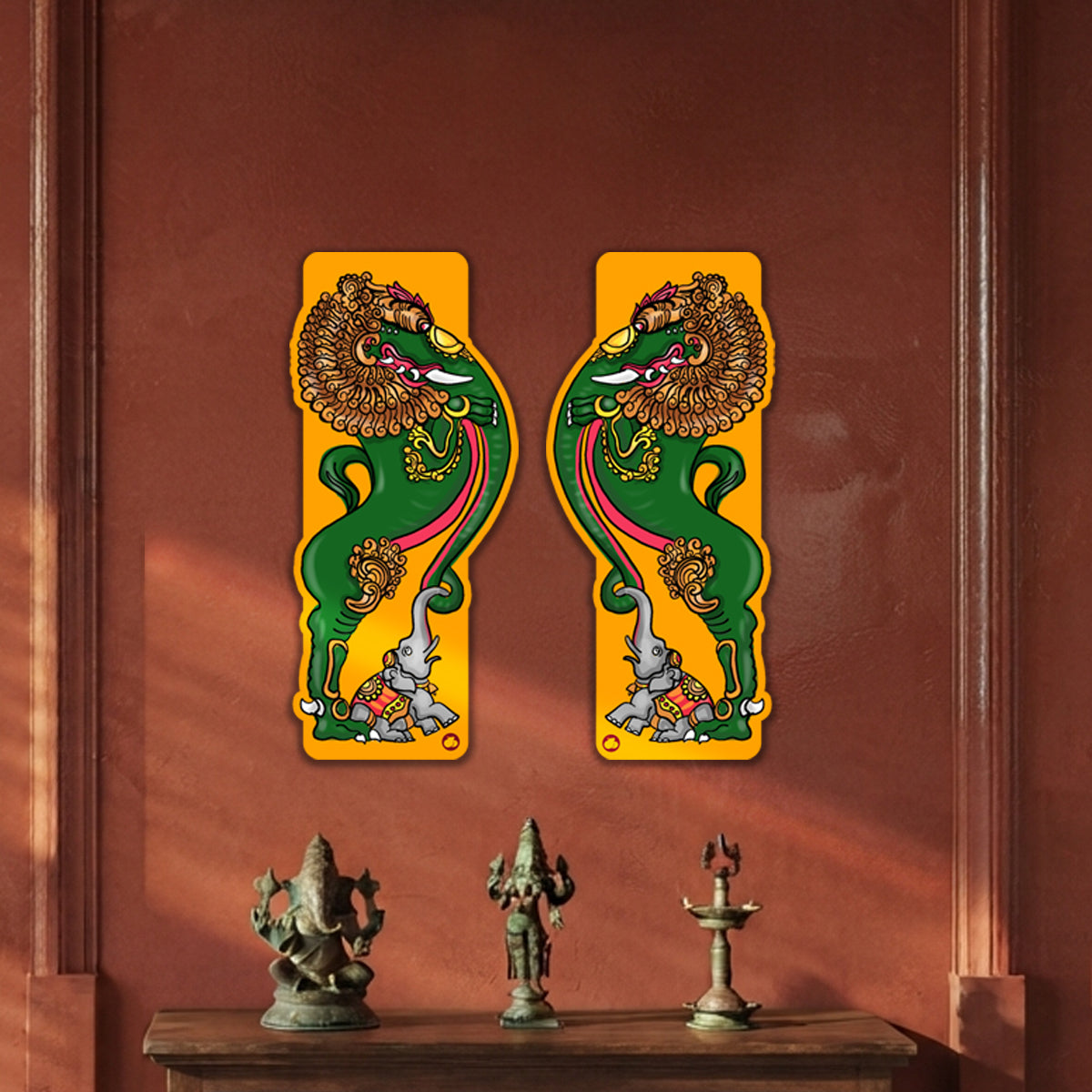 Yaazhi Wall Plaque Set