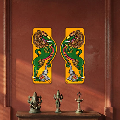Yaazhi Wall Plaque Set