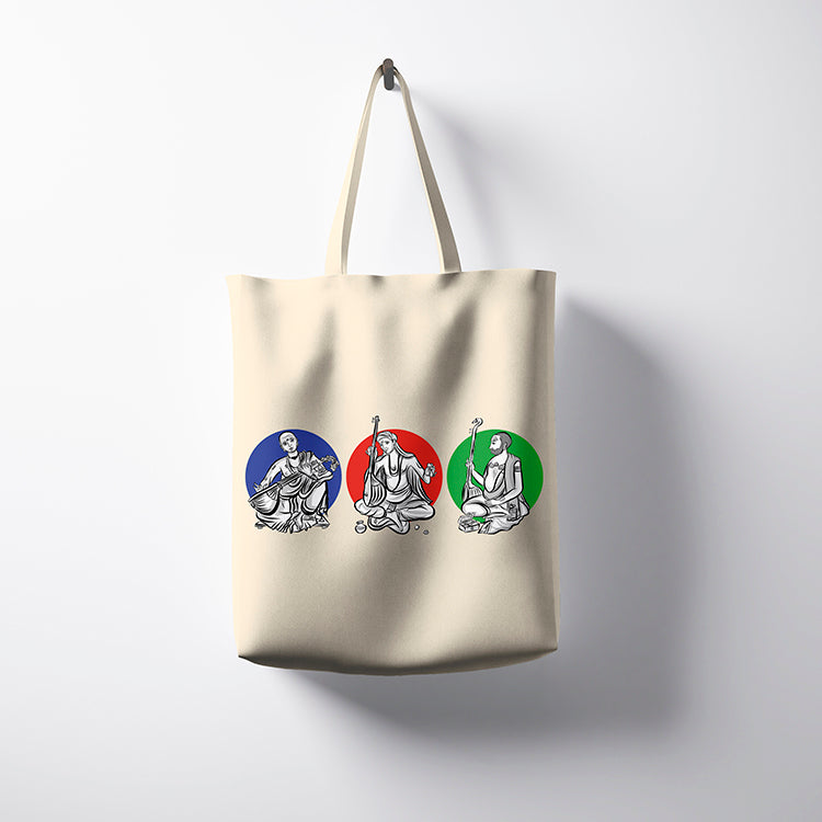 Mummoorthigal Tote Bag