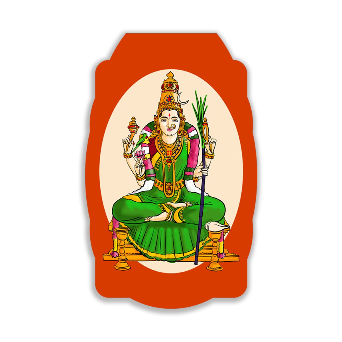 Kamakshi Magnetic Bookmark
