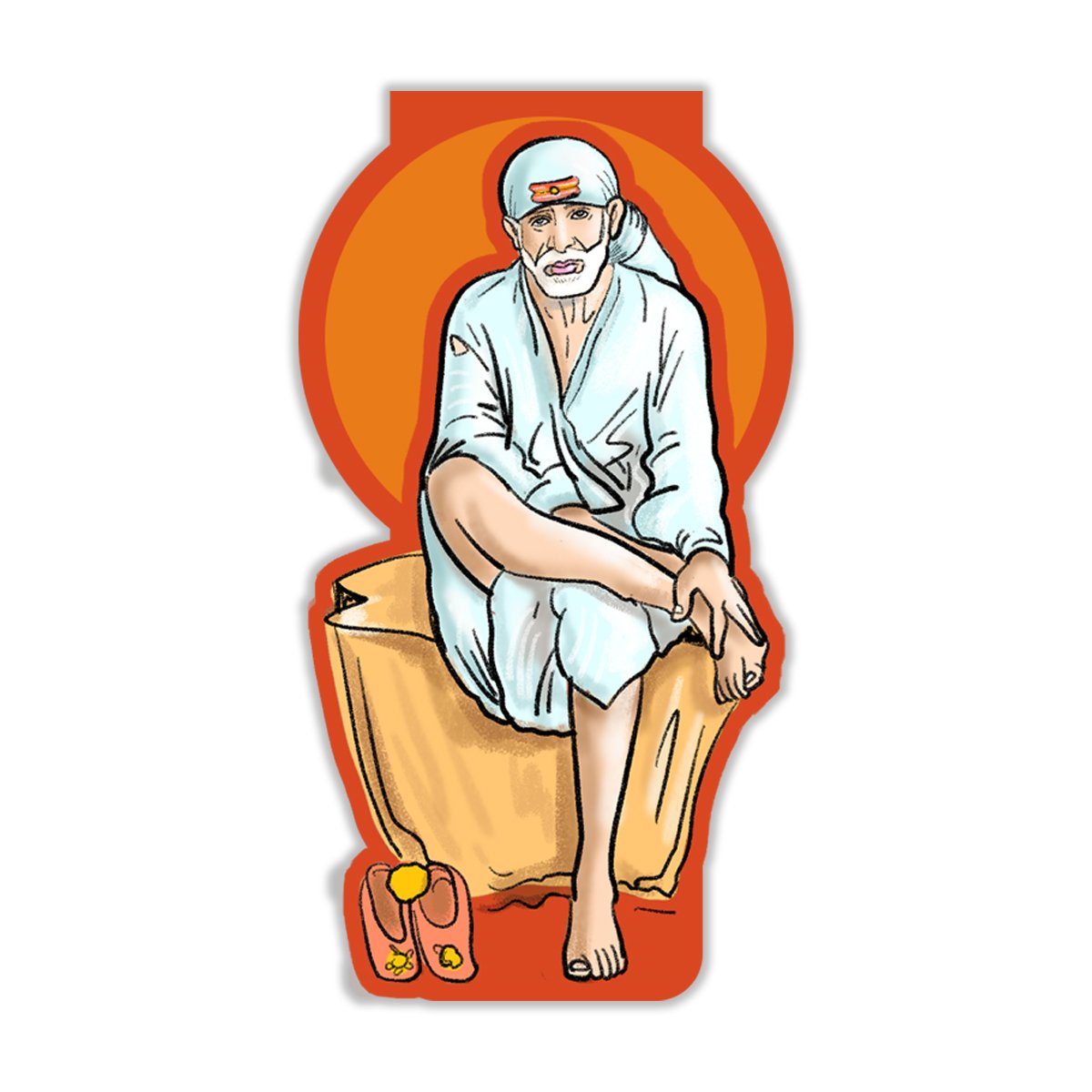 SAI BABA Magnetic Bookmark