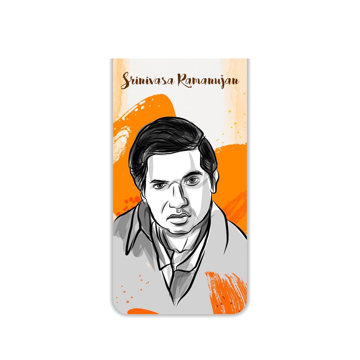 SRINIVASA RAMANUJAR Magnetic Bookmark