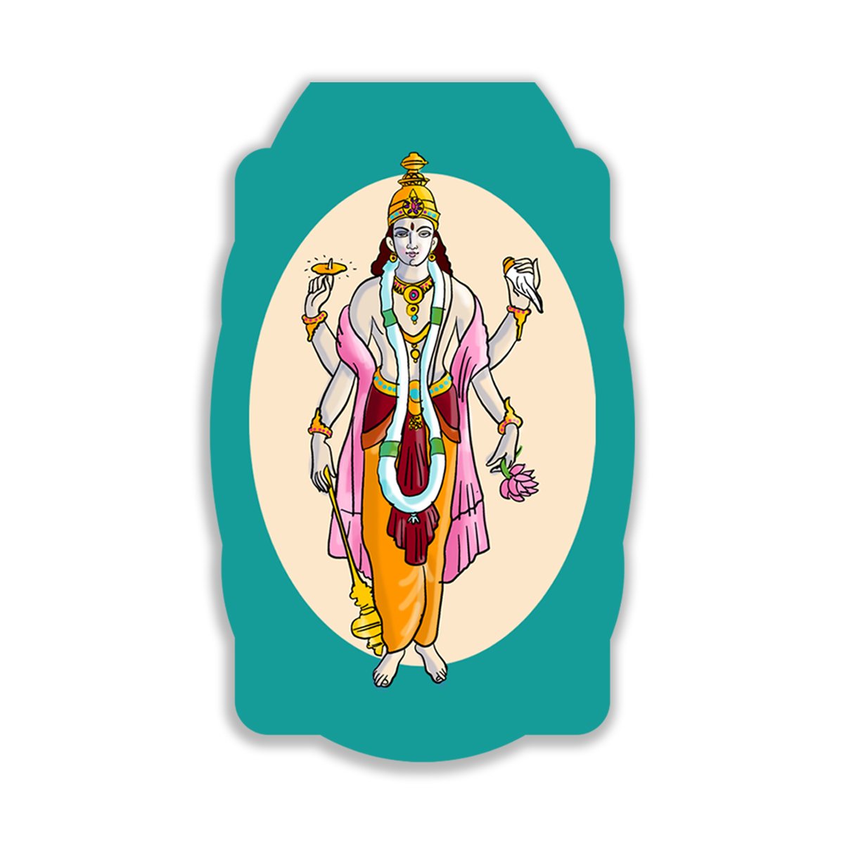 VISHNU Magnetic Bookmark