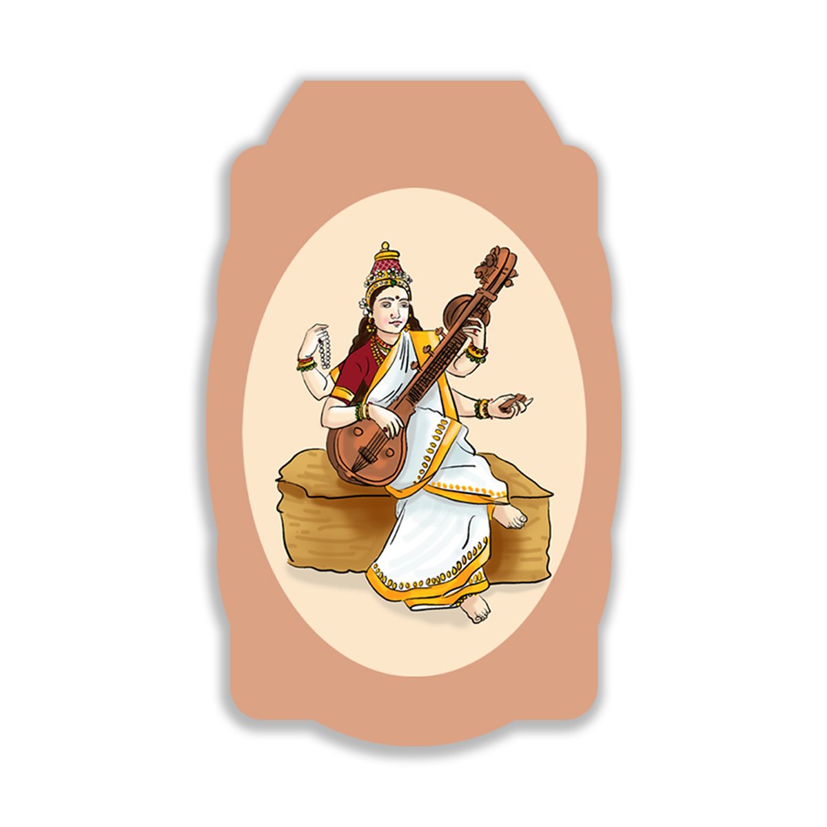 saraswathi Magnetic Bookmark