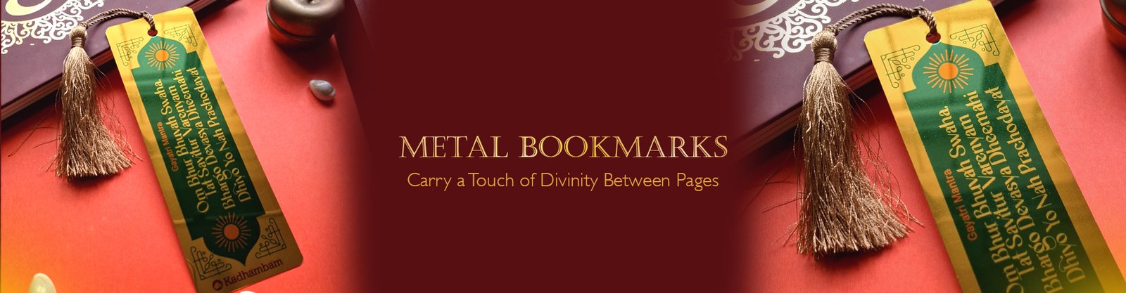 metal bookmarks